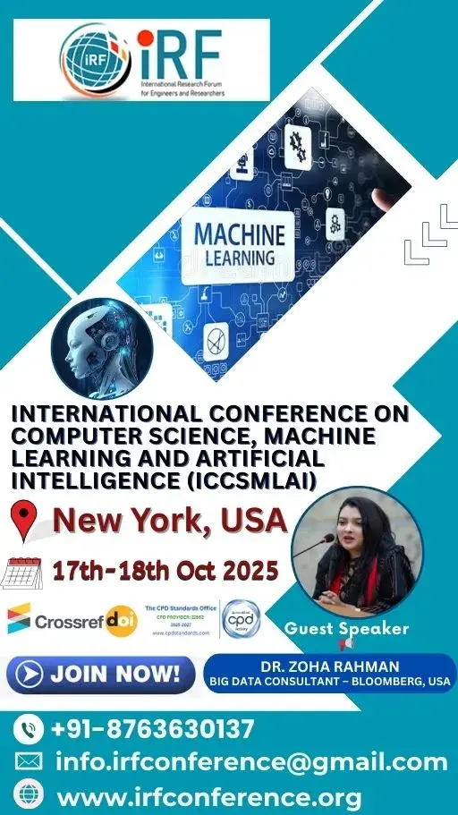 Computer Science, Machine Learning and Artificial Intelligence Conference in USA